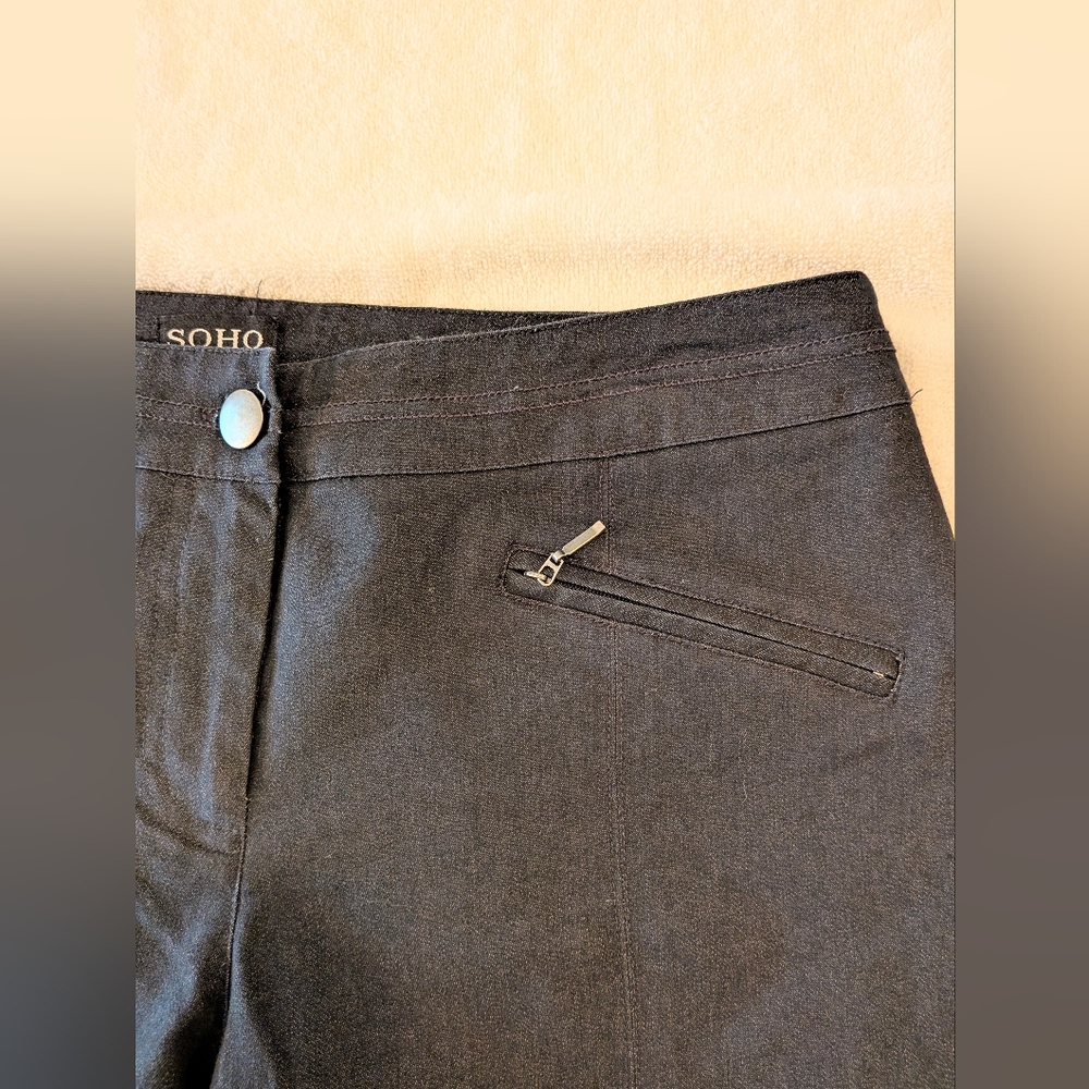 Soho Apparel Charcoal Trousers